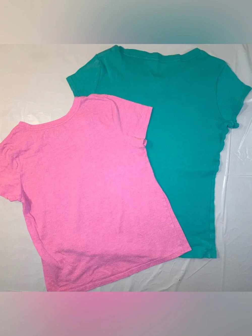 Bundle of Floral & Ombre Floaty Dress, Capri Leggings, 2 Tees, & Shorty Pajamas